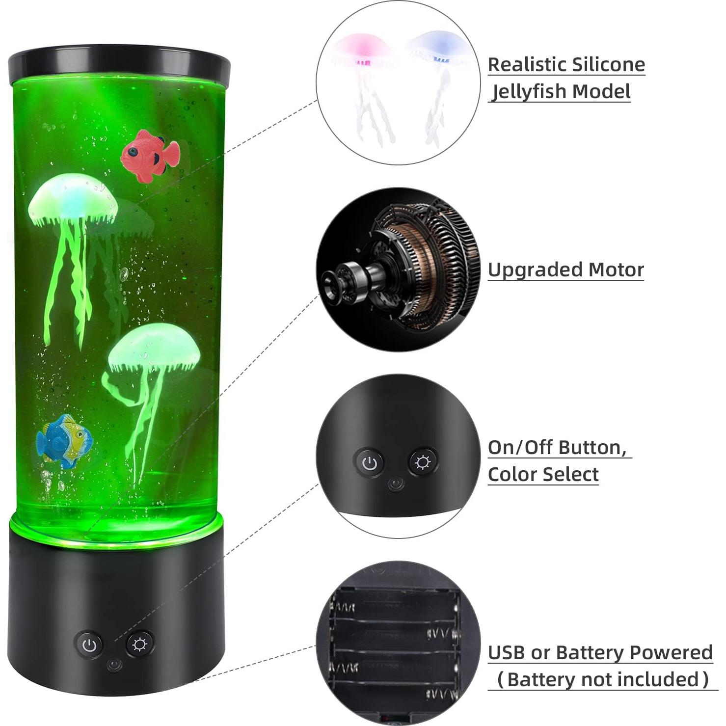 Lámpara de Medusa PINPON RGB con Control Remoto y USB