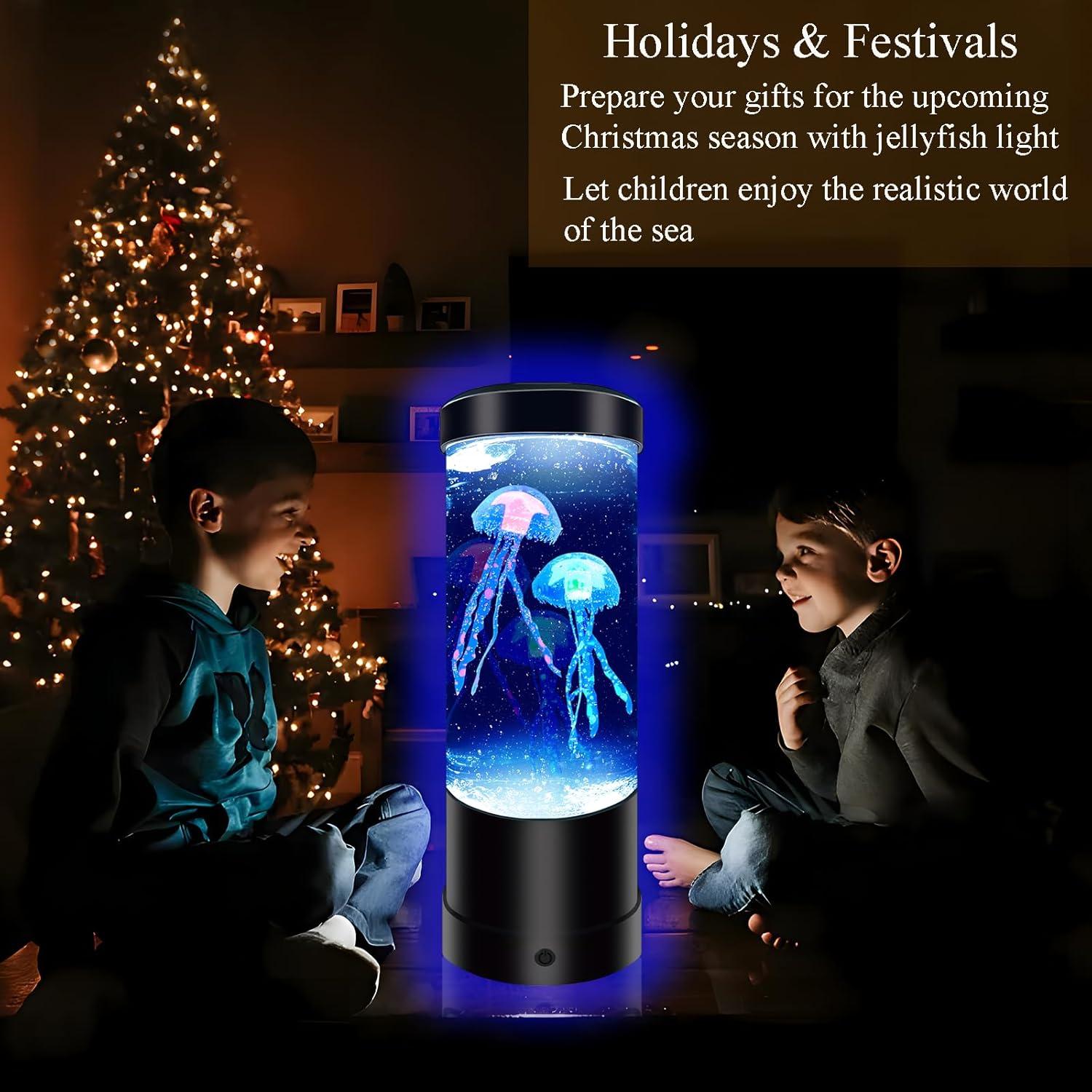 Lámpara de Medusa WTROESE LED 7 Colores Luz Nocturna