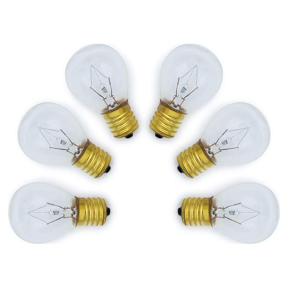 Bombilla de Lava Lumenivo 130V 25W E17 - Paquete de 6