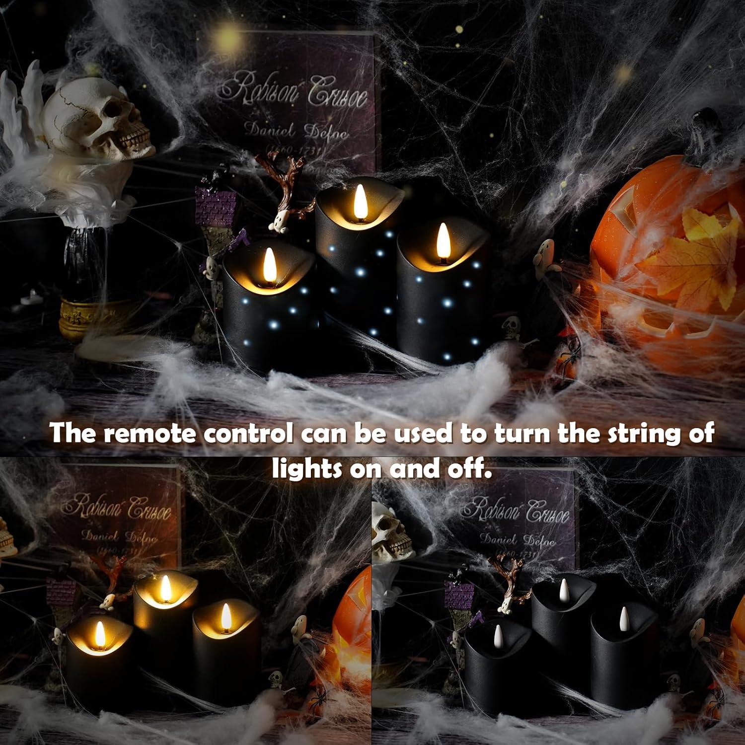 Velas LED a Prueba de Agua Kakoya con Control Remoto 2 Pcs