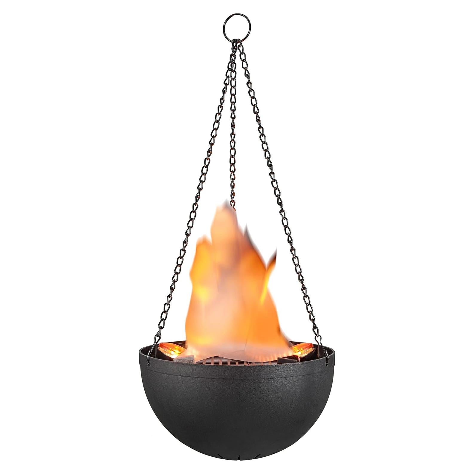 Prop de Luz de Llama Colgante Aspen Creative 61168-02-1 Ámbar