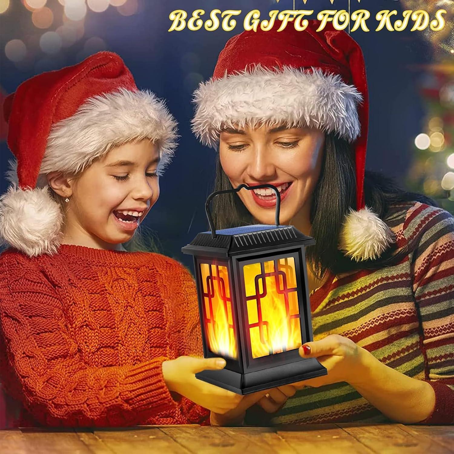 Linternas Solares Impermeables Ollivage 2 Paquete LED Llama