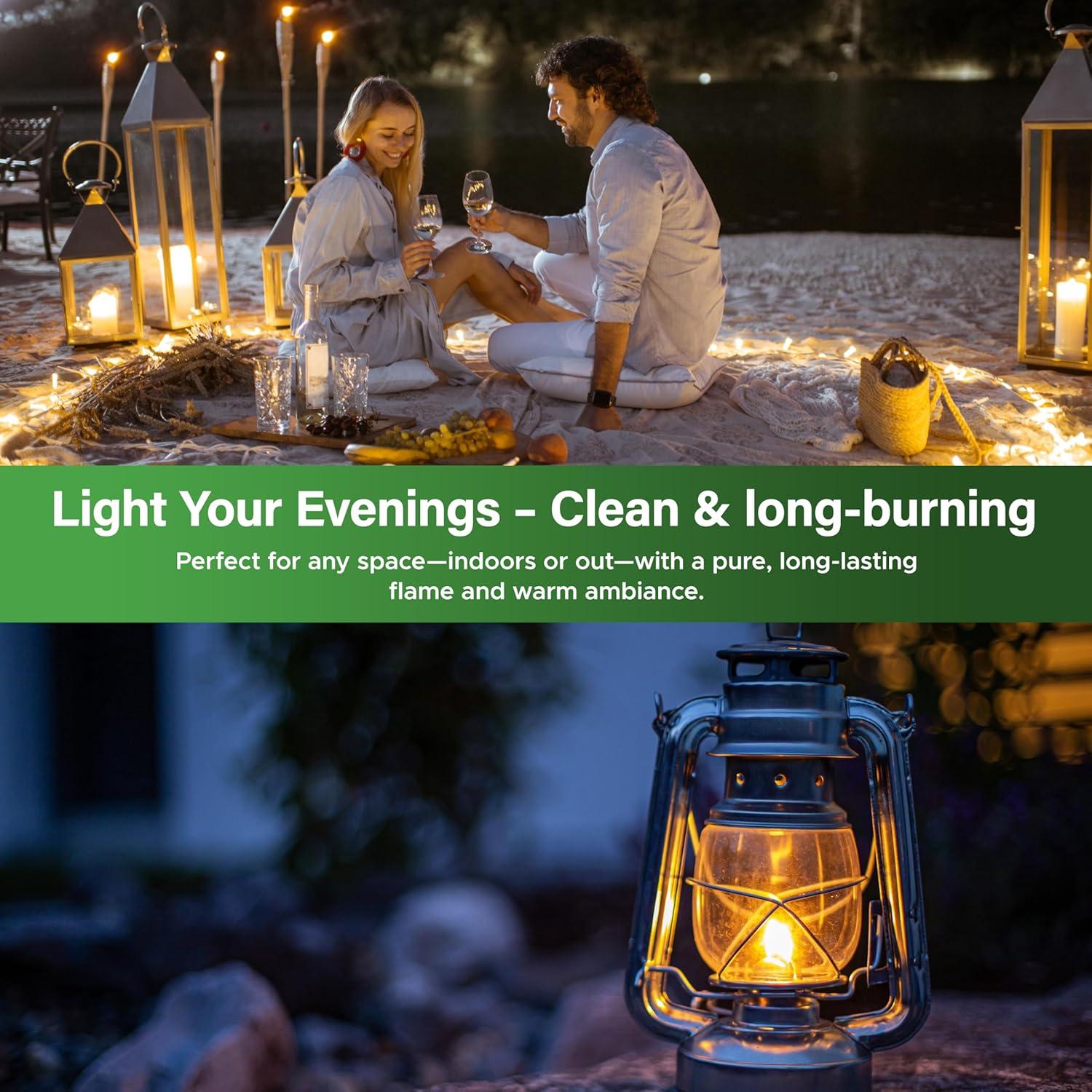 Aceite de lámpara de parafina kosher Firefly Eucalipto 3.79L