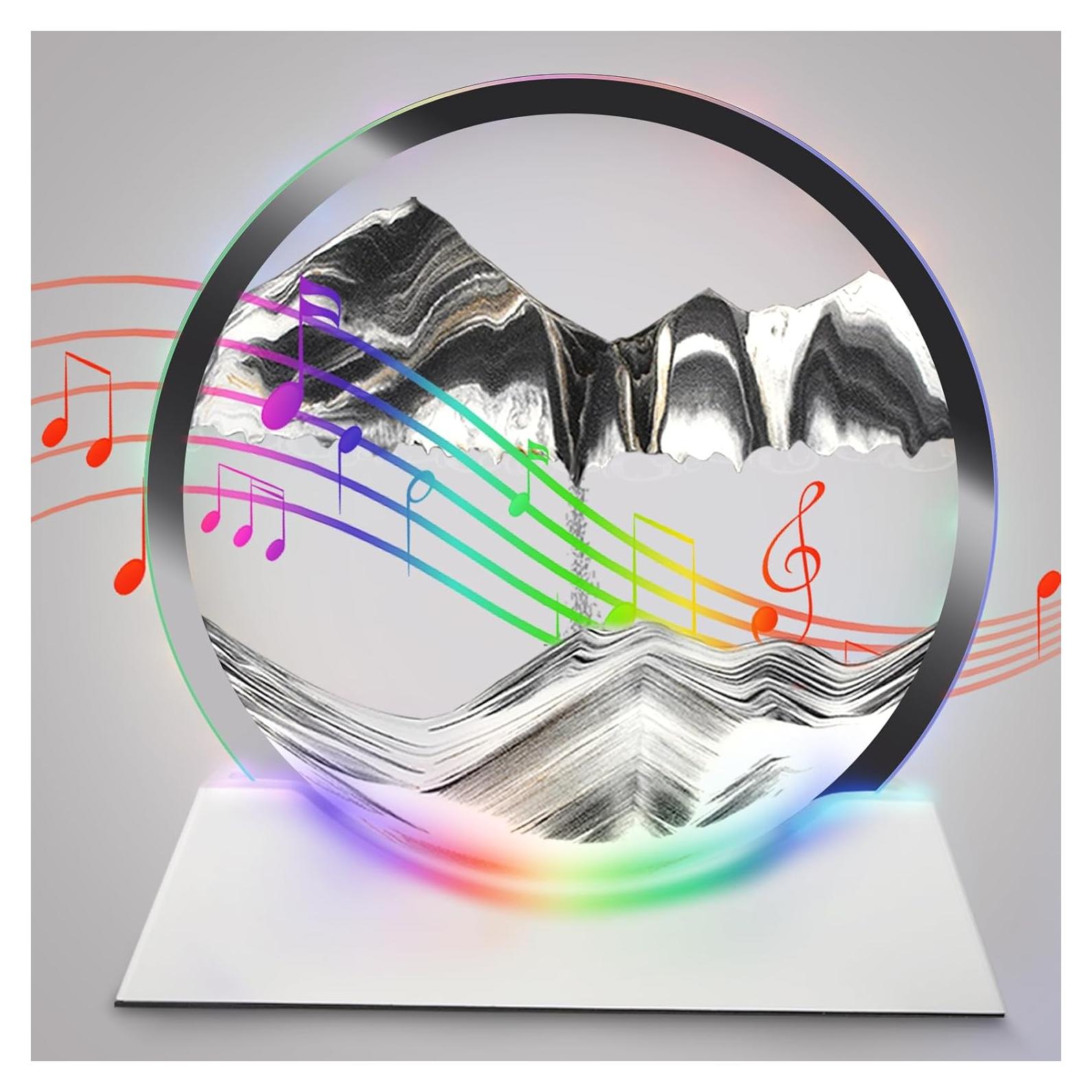 Lámpara de Arte de Arena en Movimiento Mtadmai 30cm Bluetooth