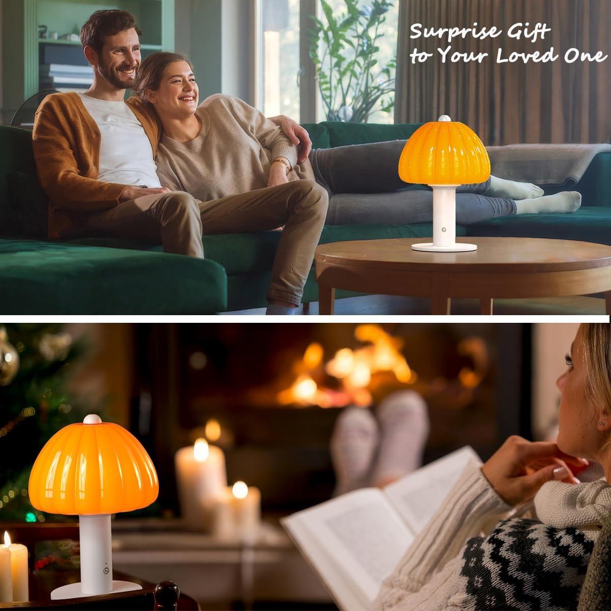 Lámpara de Mesa Táctil FANHAO 4000mAh Regulable 3 Colores