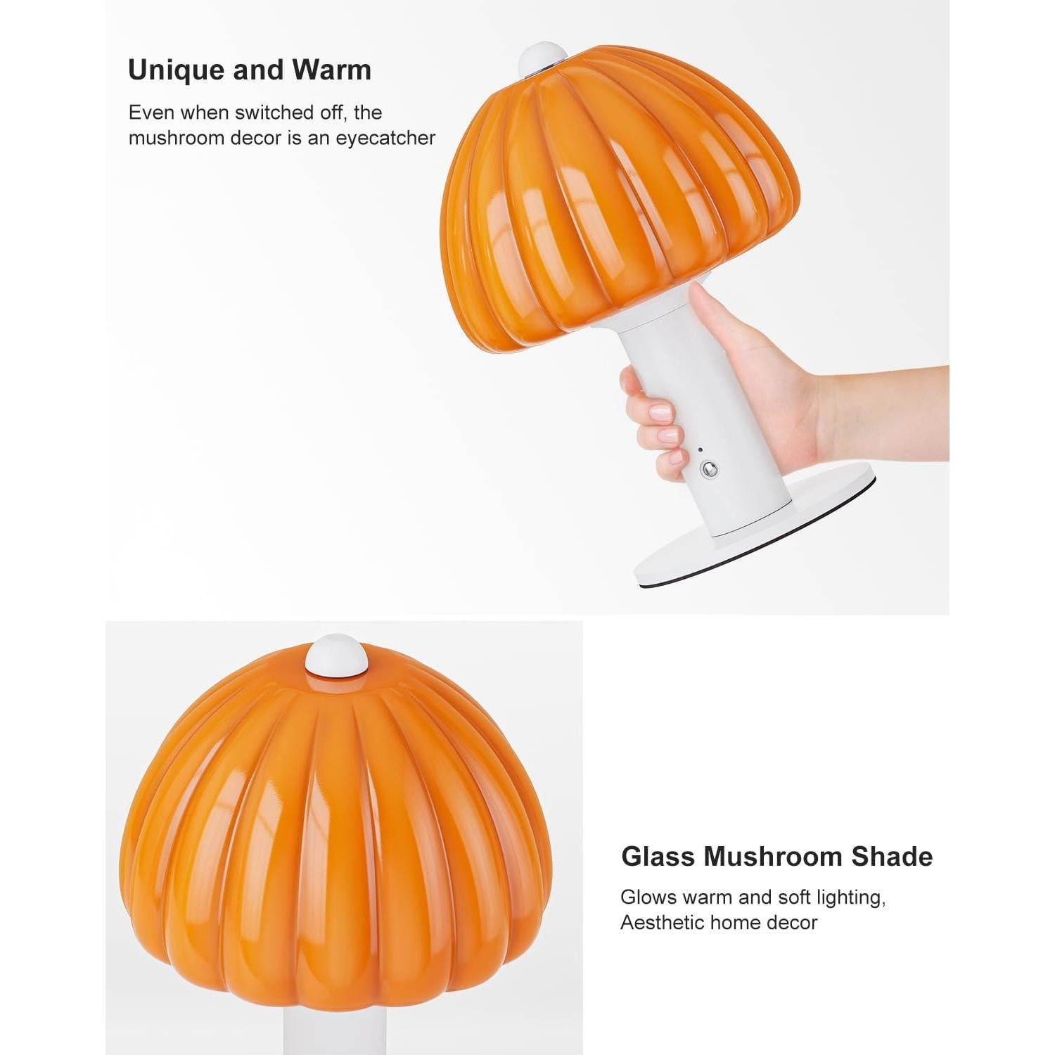 Lámpara de Mesa Táctil FANHAO 4000mAh Regulable 3 Colores