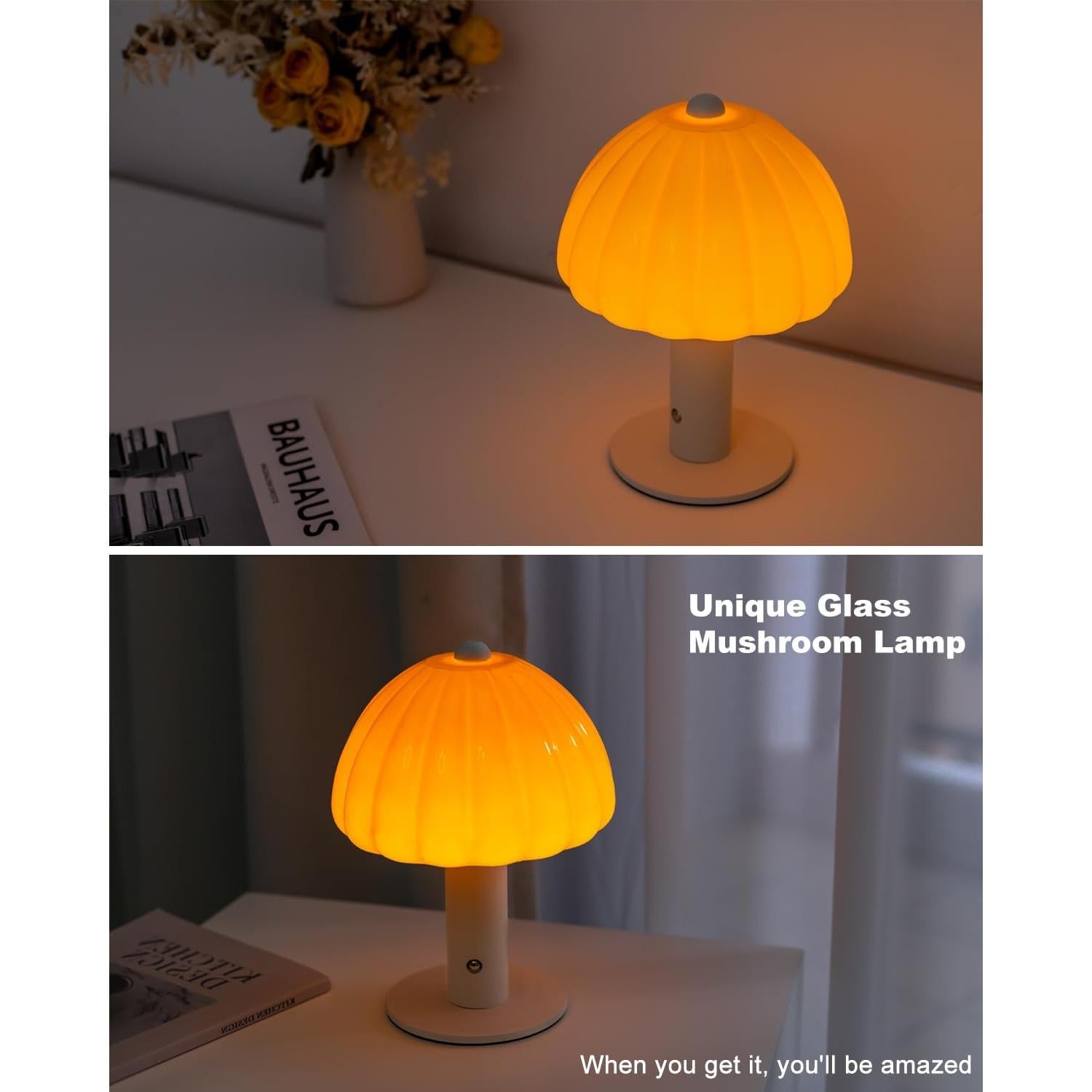 Lámpara de Mesa Táctil FANHAO 4000mAh Regulable 3 Colores