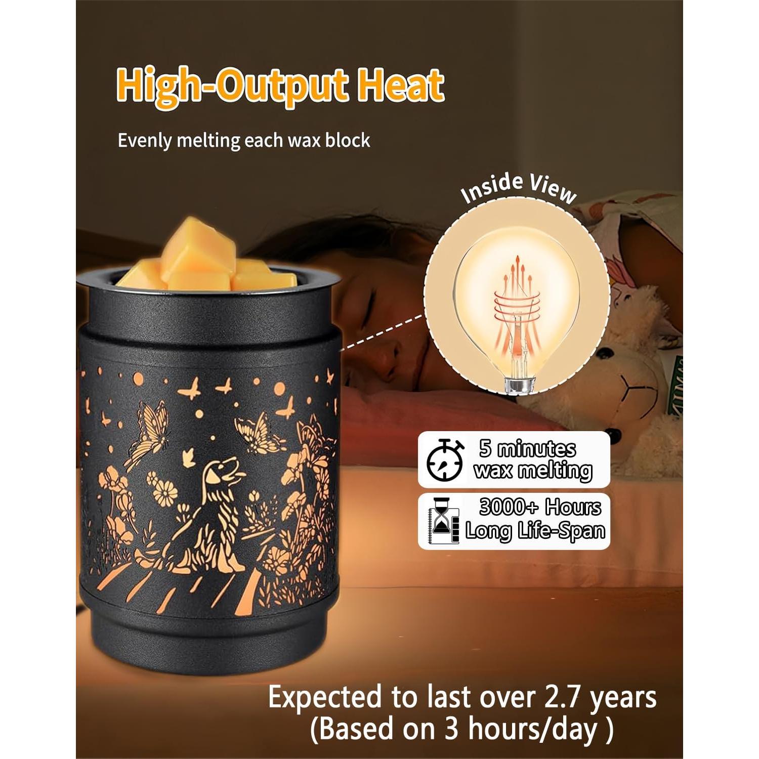 Bombillas E12 25W para Calentadores de Cera - 6 Paquetes