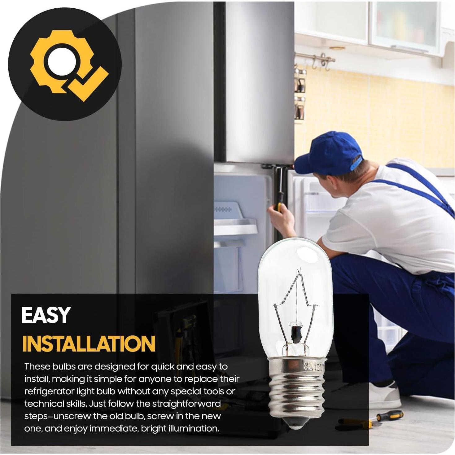 Bombillas de microondas SATONA 125V 40W E17 - Paquete de 3