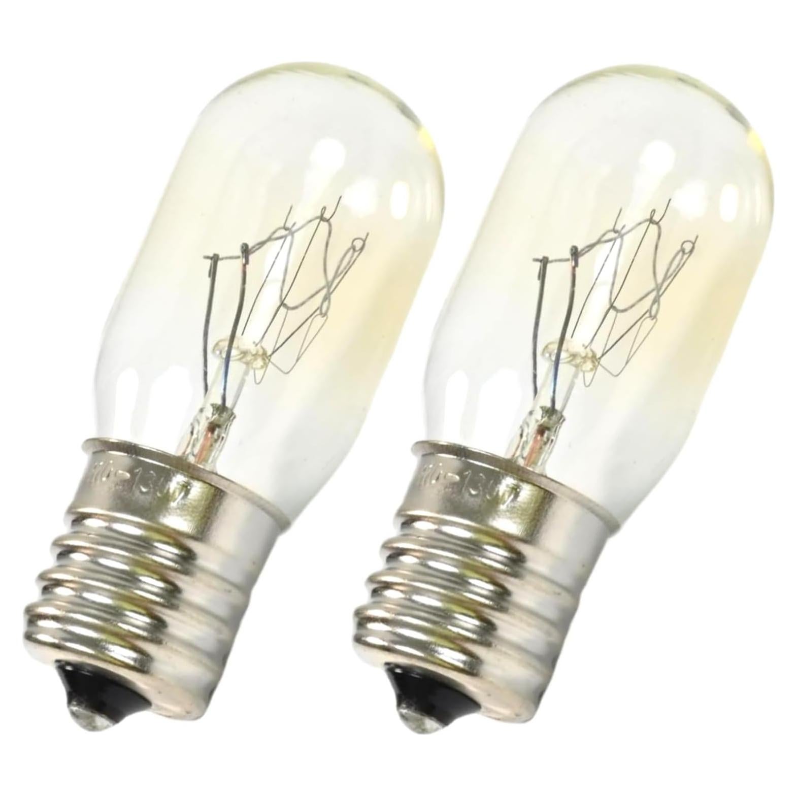 Paquete de 2 Bombillas de Microondas E17 25W 110-130V GE