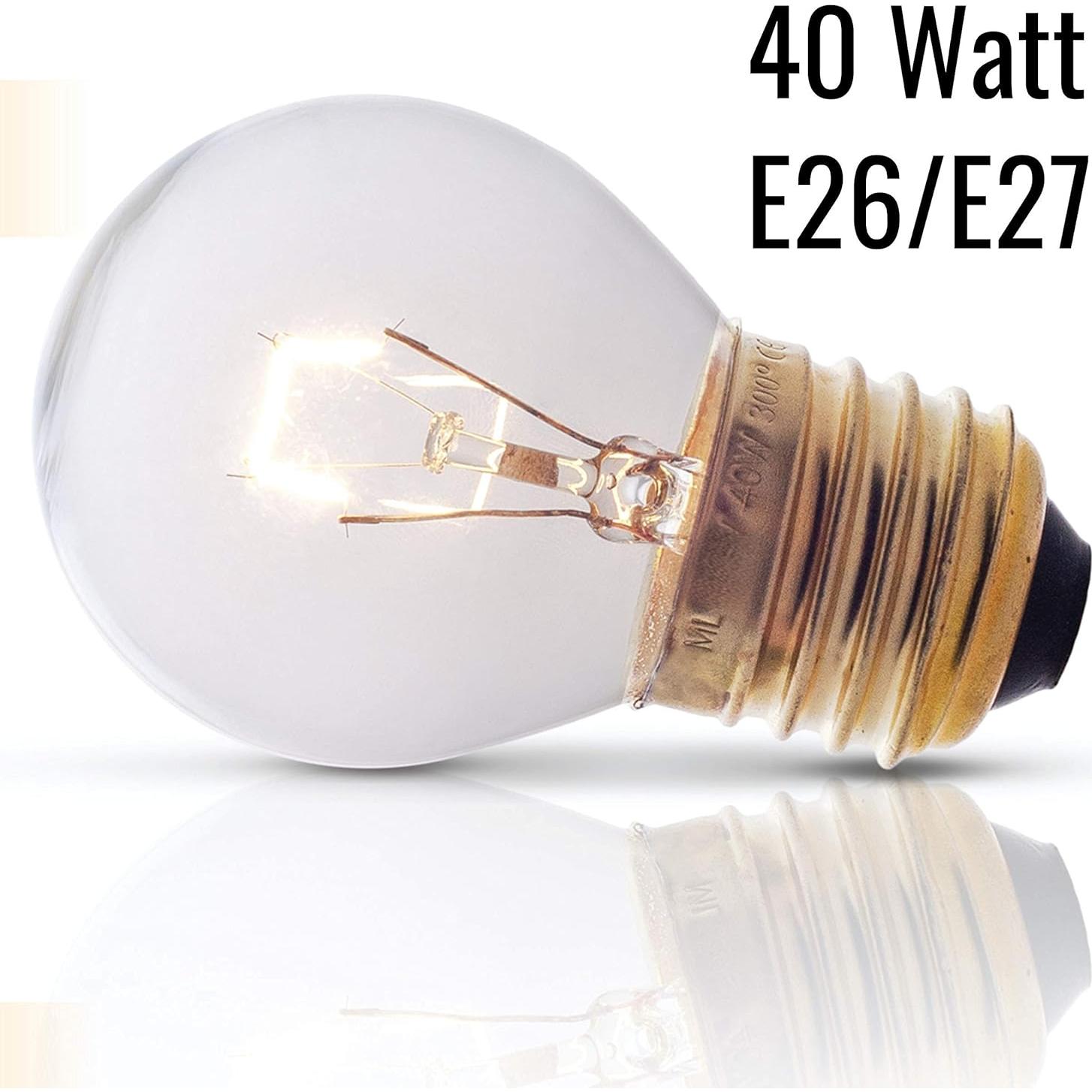 Bombillas Incandescentes SouLight G45 40W E27 Paquete de 2