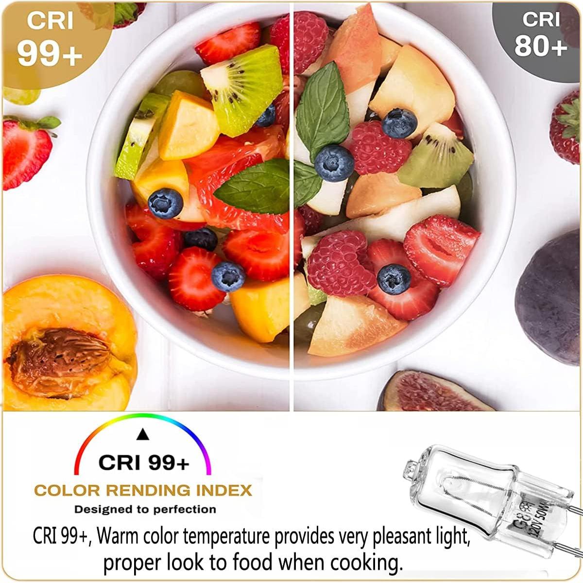 Bombilla Halógena G8 50W Snnalosses - Paquete de 4 para Microondas