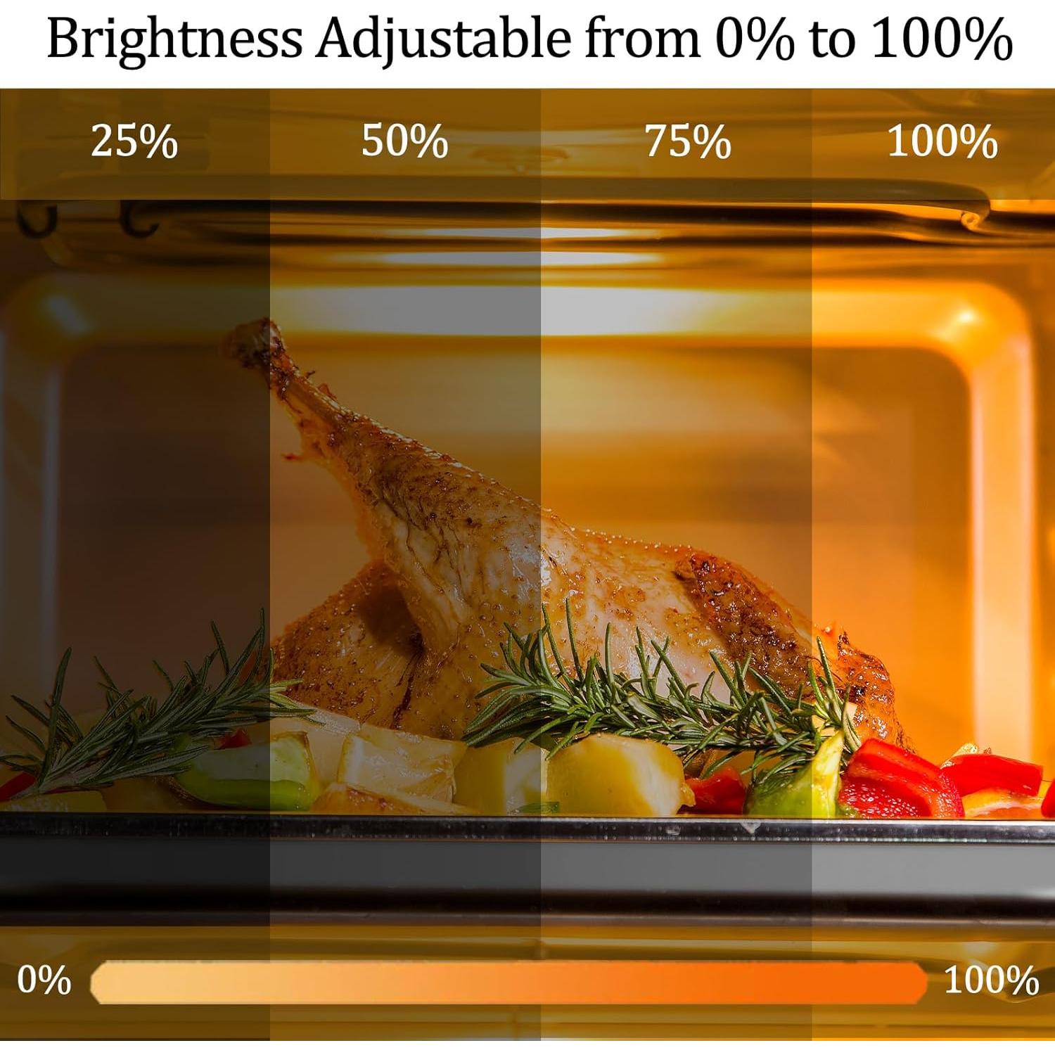 Bombillas de Microondas Whirlpool 8206232A 40W E17 Paquete de 4