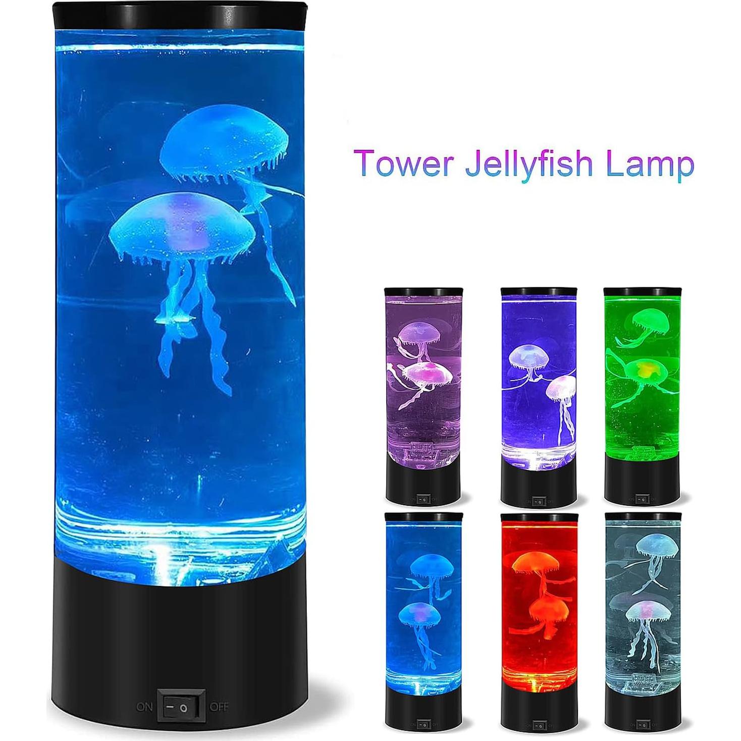 Lámpara de Medusas LED STARRYIPAO 25.4cm Multicolor Regulable