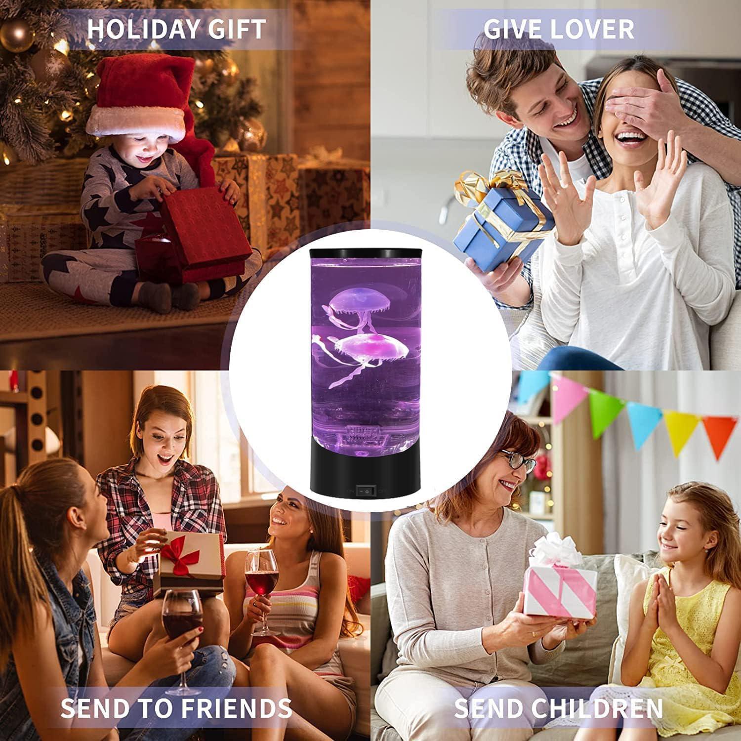 Lámpara de Medusas LED STARRYIPAO 25.4cm Multicolor Regulable