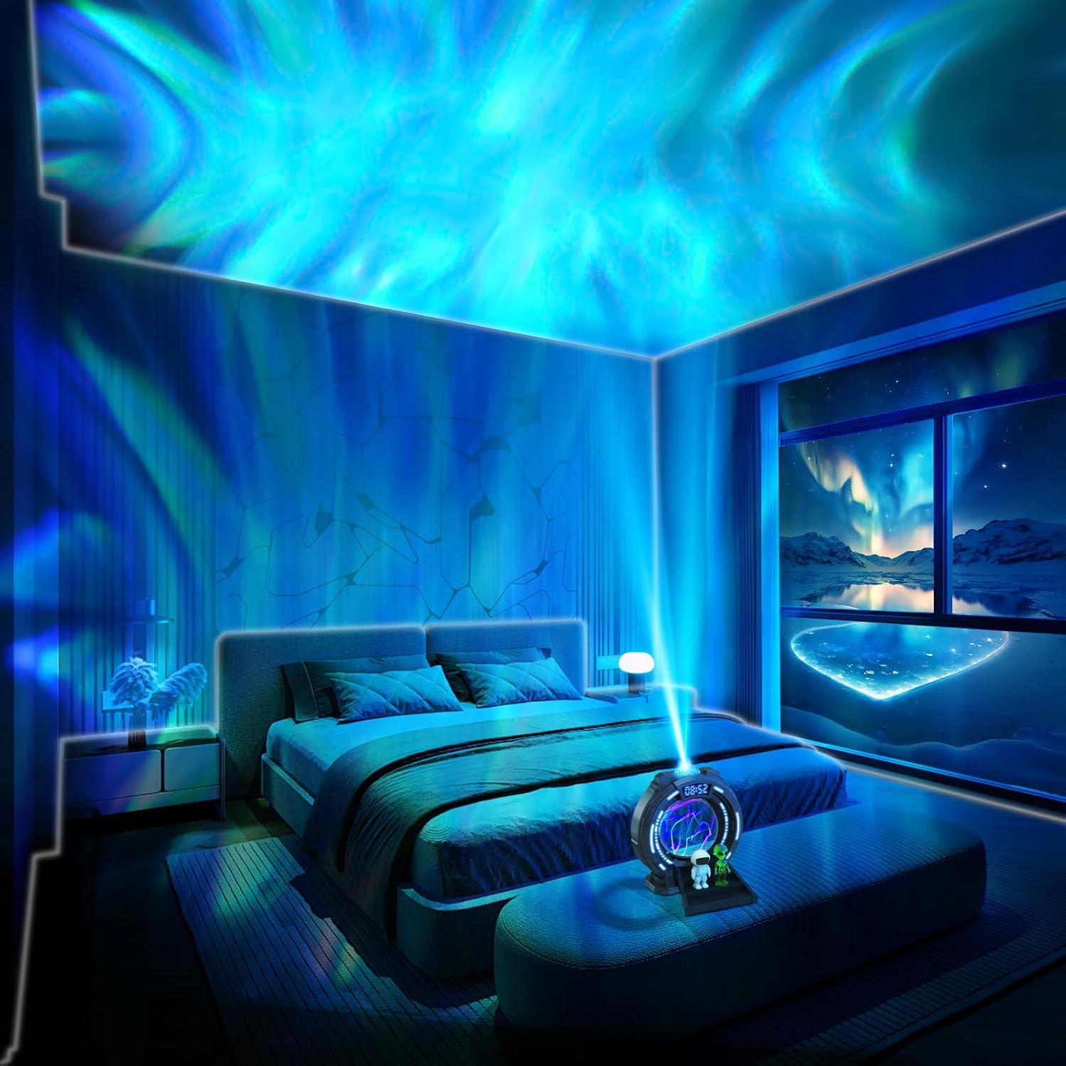 Proyector de Luces del Norte Wheelive TYD-CSM 6 en 1 con Bluetooth