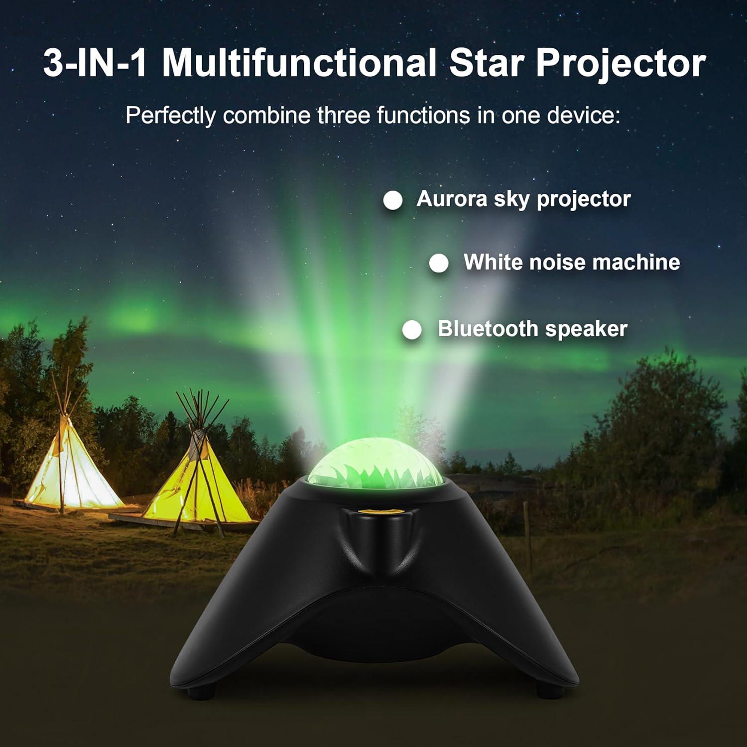 Proyector de Estrellas LED Dongguan IGB-B58, Luz Aurora