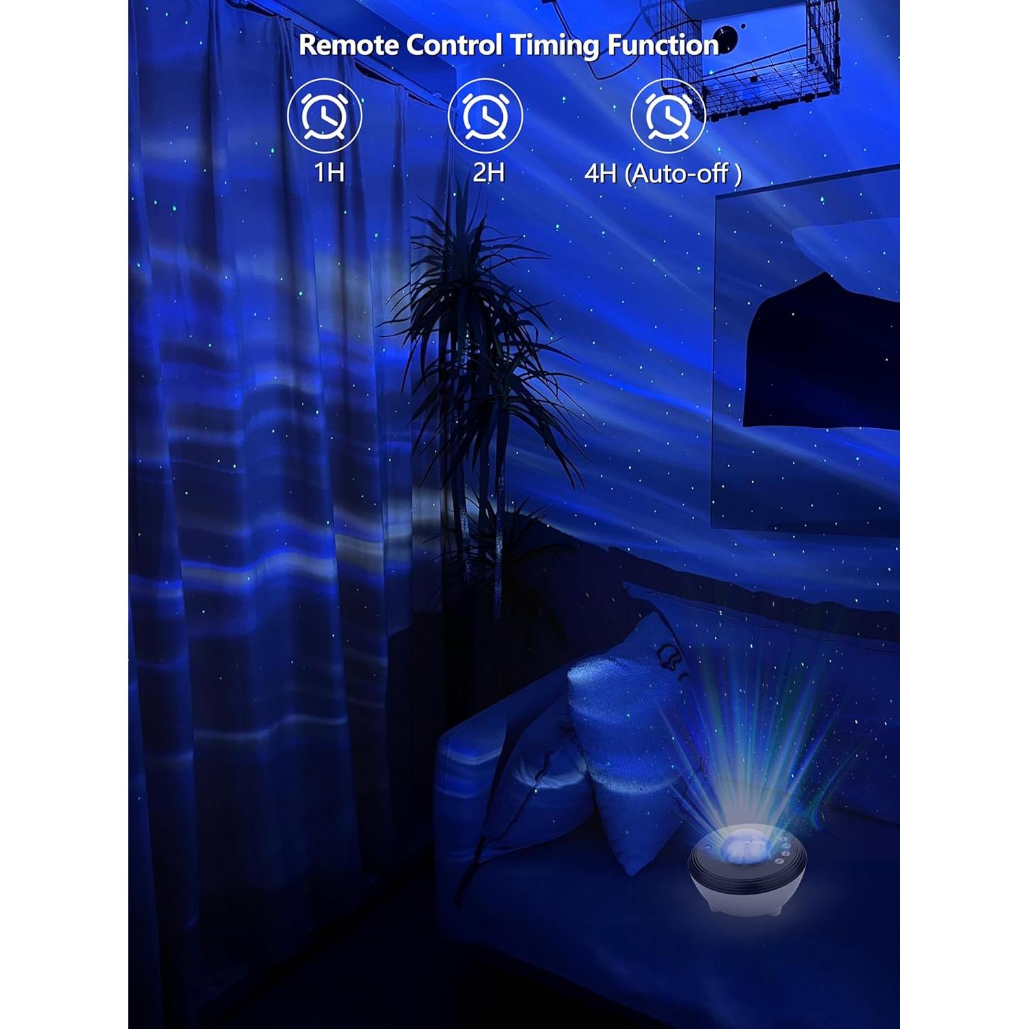 Proyector de Estrellas Aurora LED Shengzhen Skoe 3 en 1