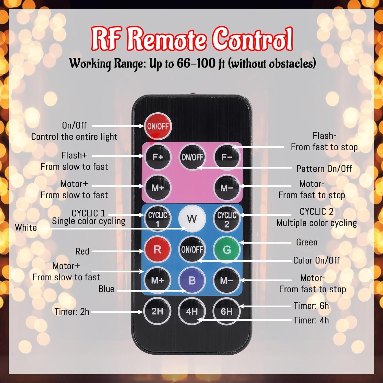 Proyector de Luces AOMIL 2 en 1 para Halloween y Navidad