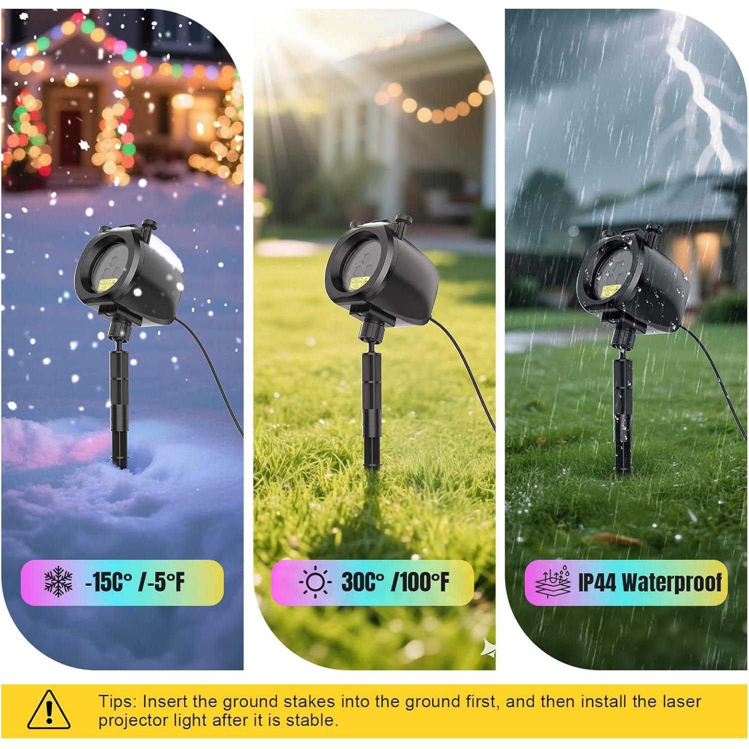 Proyector de luces láser RGB 2 en 1 Zhongshan SA559