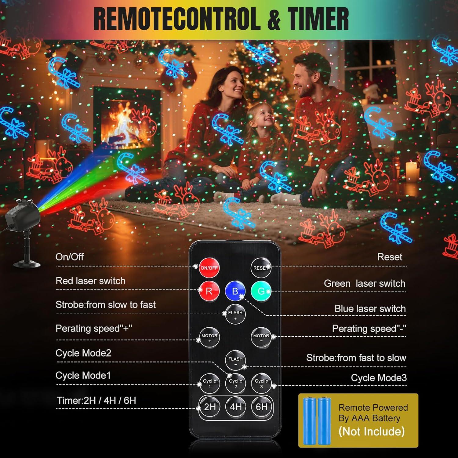 Proyector de luces láser RGB 2 en 1 Zhongshan SA559
