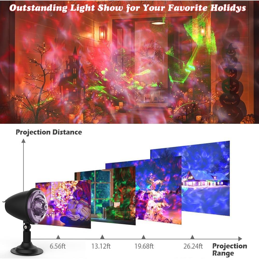 Proyector de Luces Syslux 21 Colores con Control Remoto