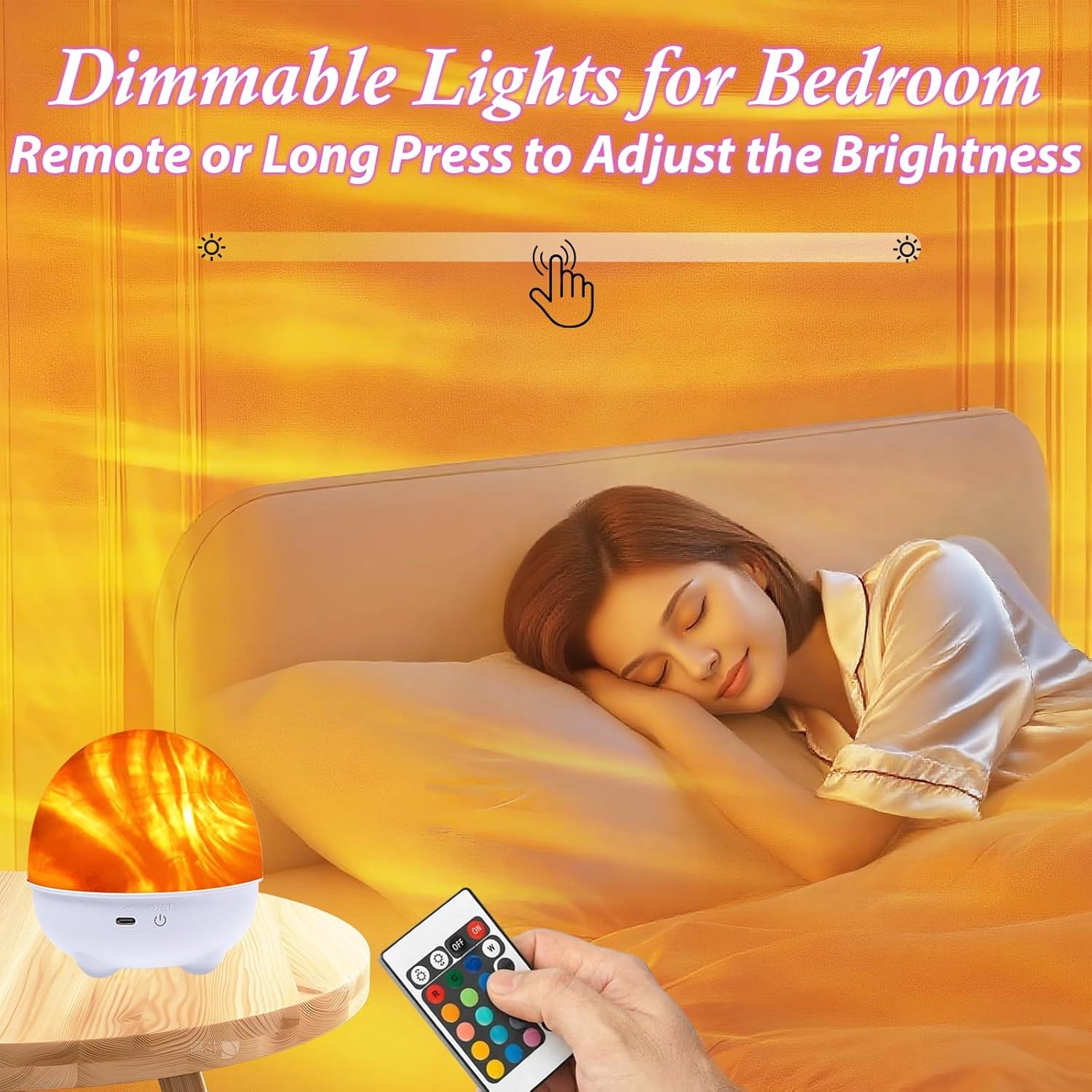 Proyector de Auroras Boreales y Olas Oceánicas - 16 Colores