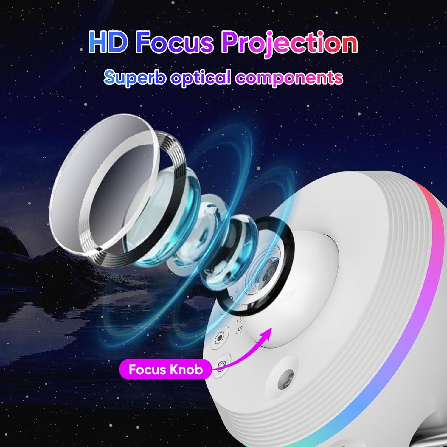 Proyector Galáctico HD FlyEagle 13 en 1 con Meteoros