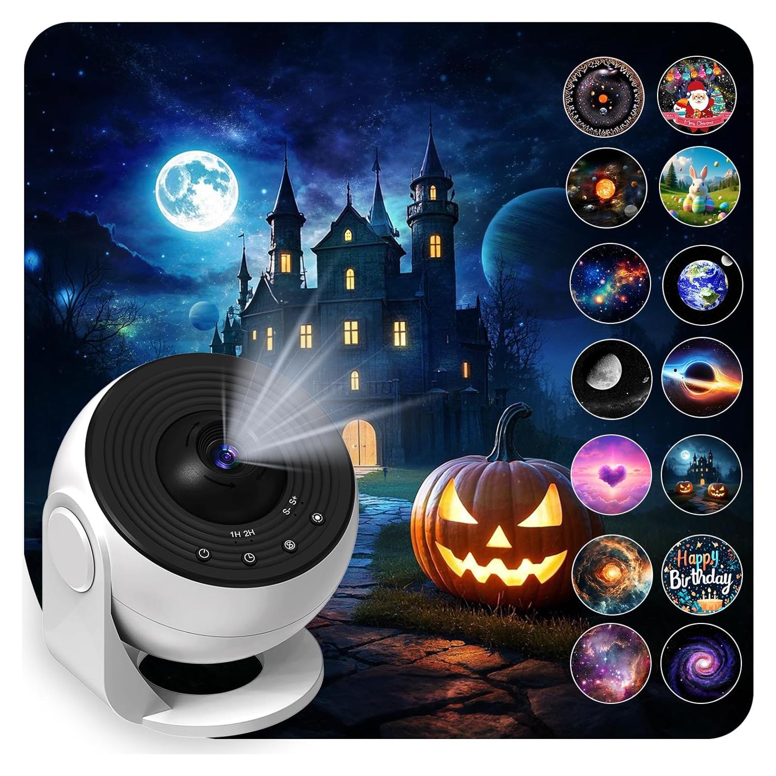 Proyector de Estrellas Roujune BL-DQY02 con 14 Discos