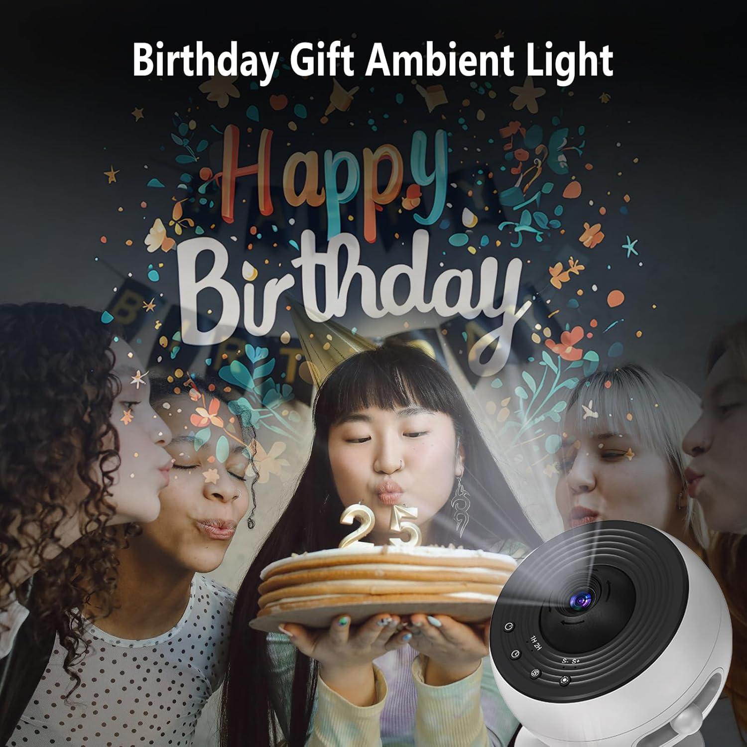 Proyector de Estrellas Roujune BL-DQY02 con 14 Discos