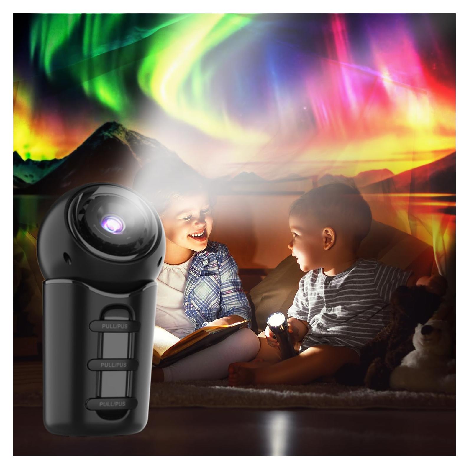 Proyector de Estrellas Syslux BL-CZD01, Luz Nocturna 4K