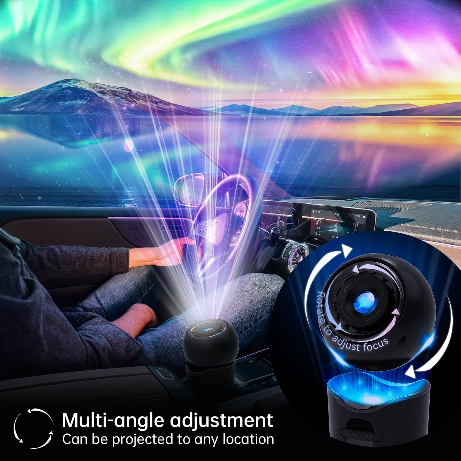 Proyector de Estrellas Syslux BL-CZD01, Luz Nocturna 4K