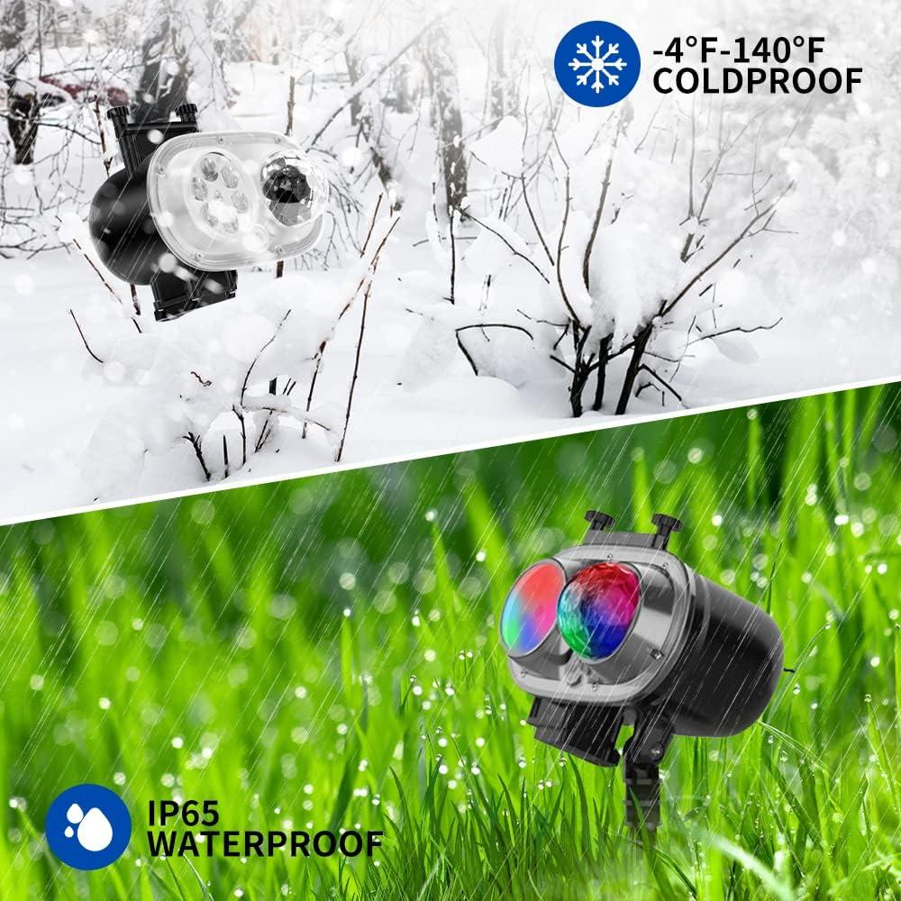 Proyector LED de Vacaciones Everwood con Control Remoto 4 Patrones