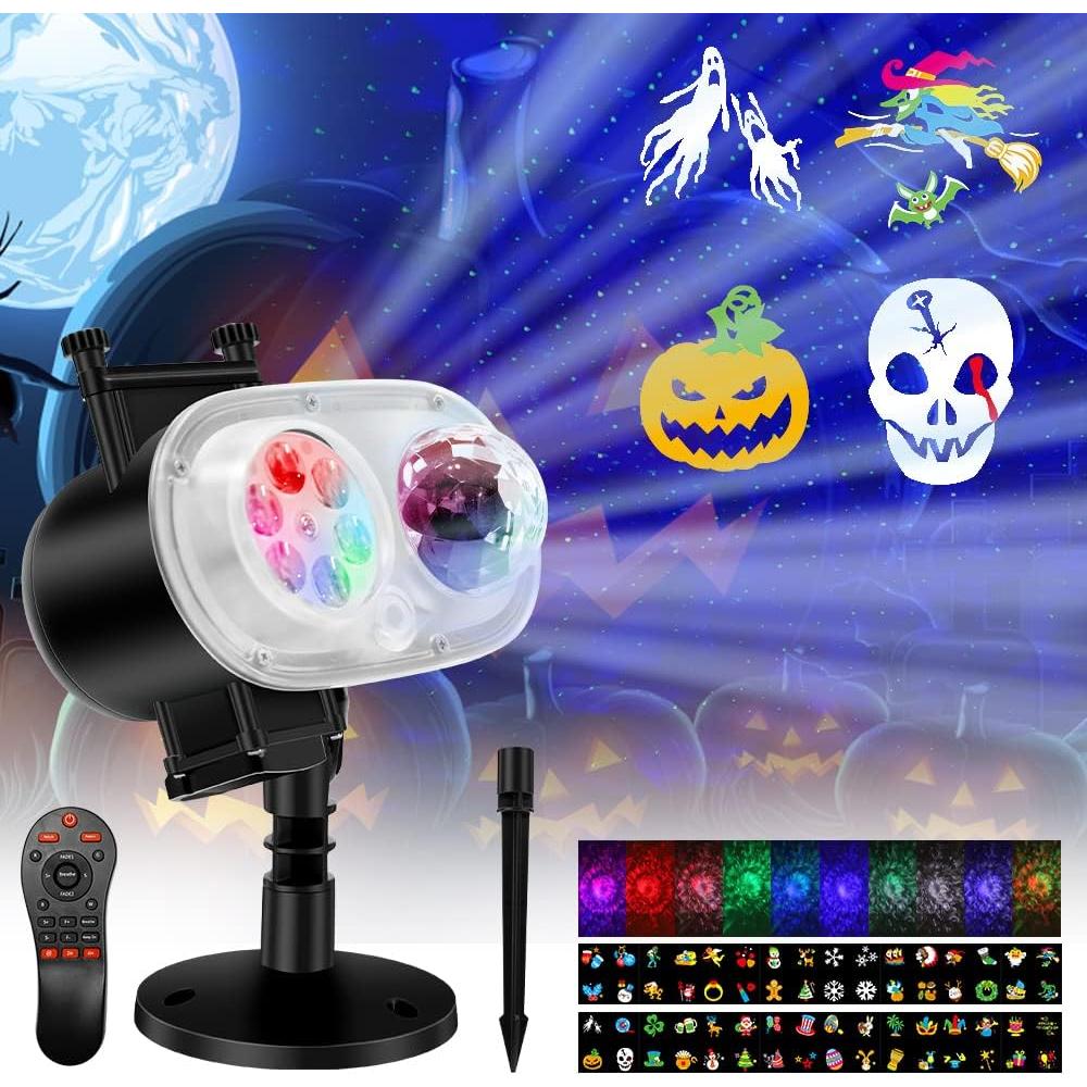 Proyector LED de Vacaciones Everwood con Control Remoto 4 Patrones