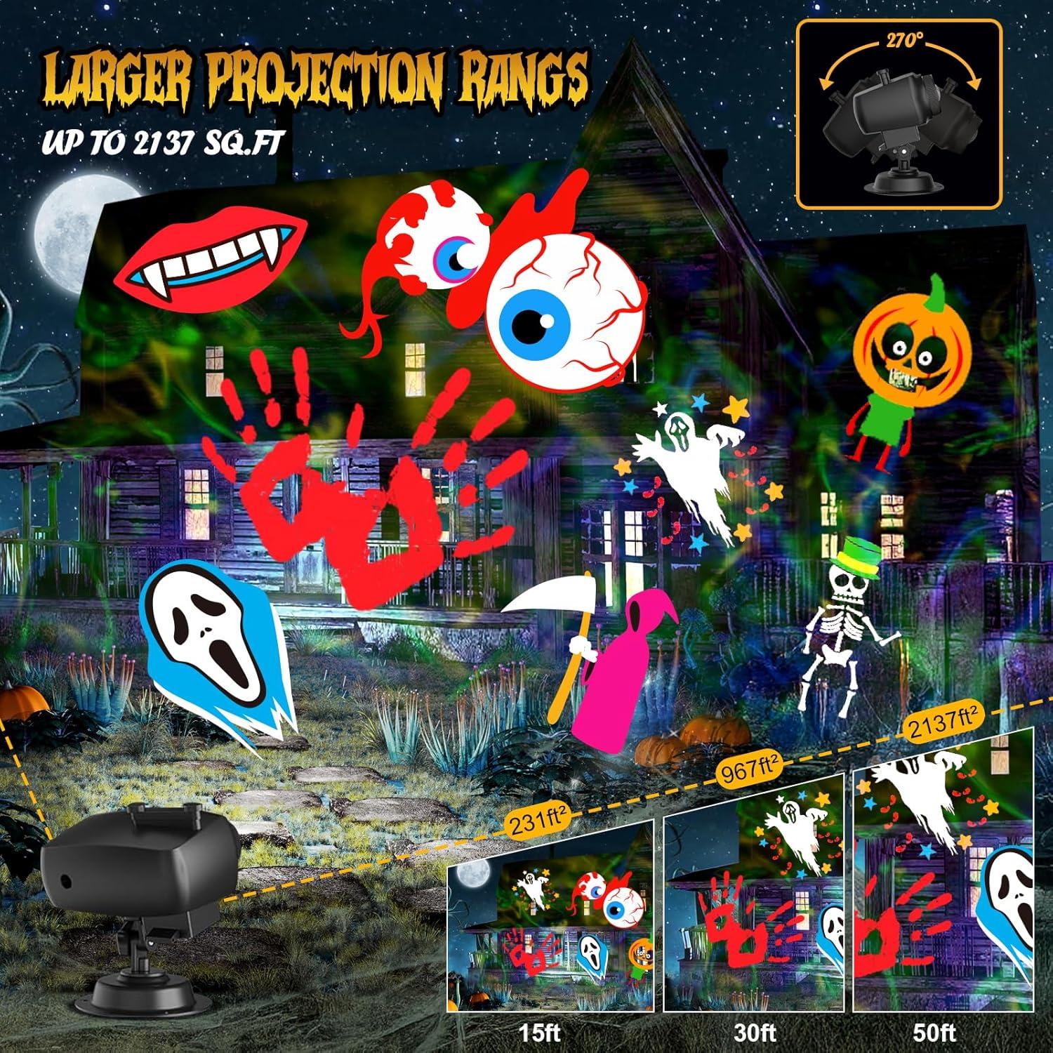 Proyector de Luces Navideñas ZOZANEL SE508-012 20 Diapositivas