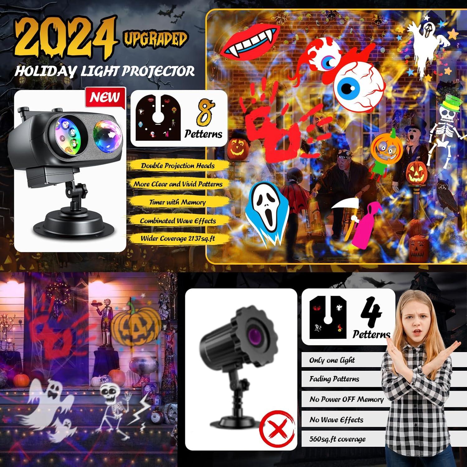 Proyector de Luces Navideñas ZOZANEL SE508-012 20 Diapositivas