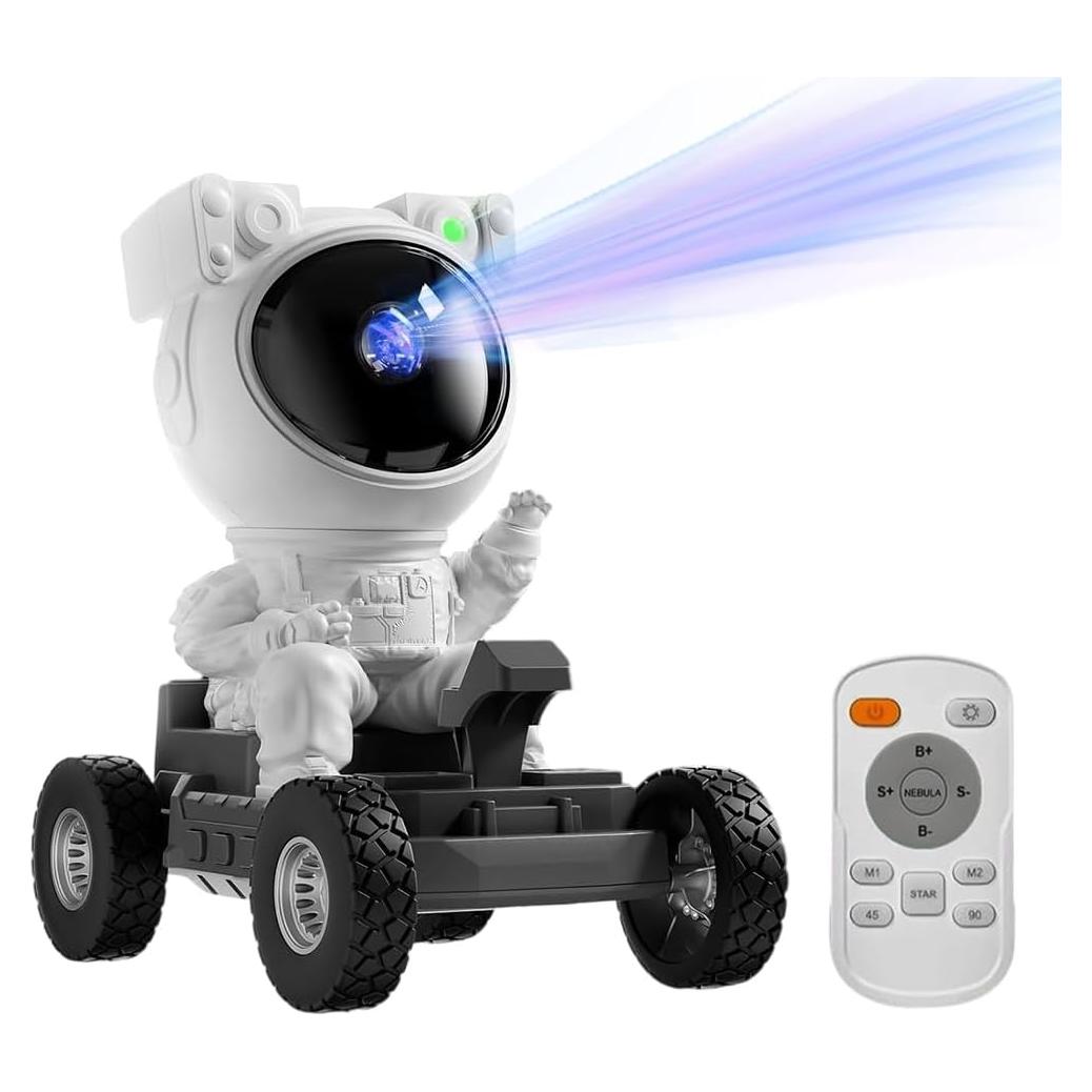 Proyector de Estrellas KANCOKIT Rover Lunar 360° con Control Remoto