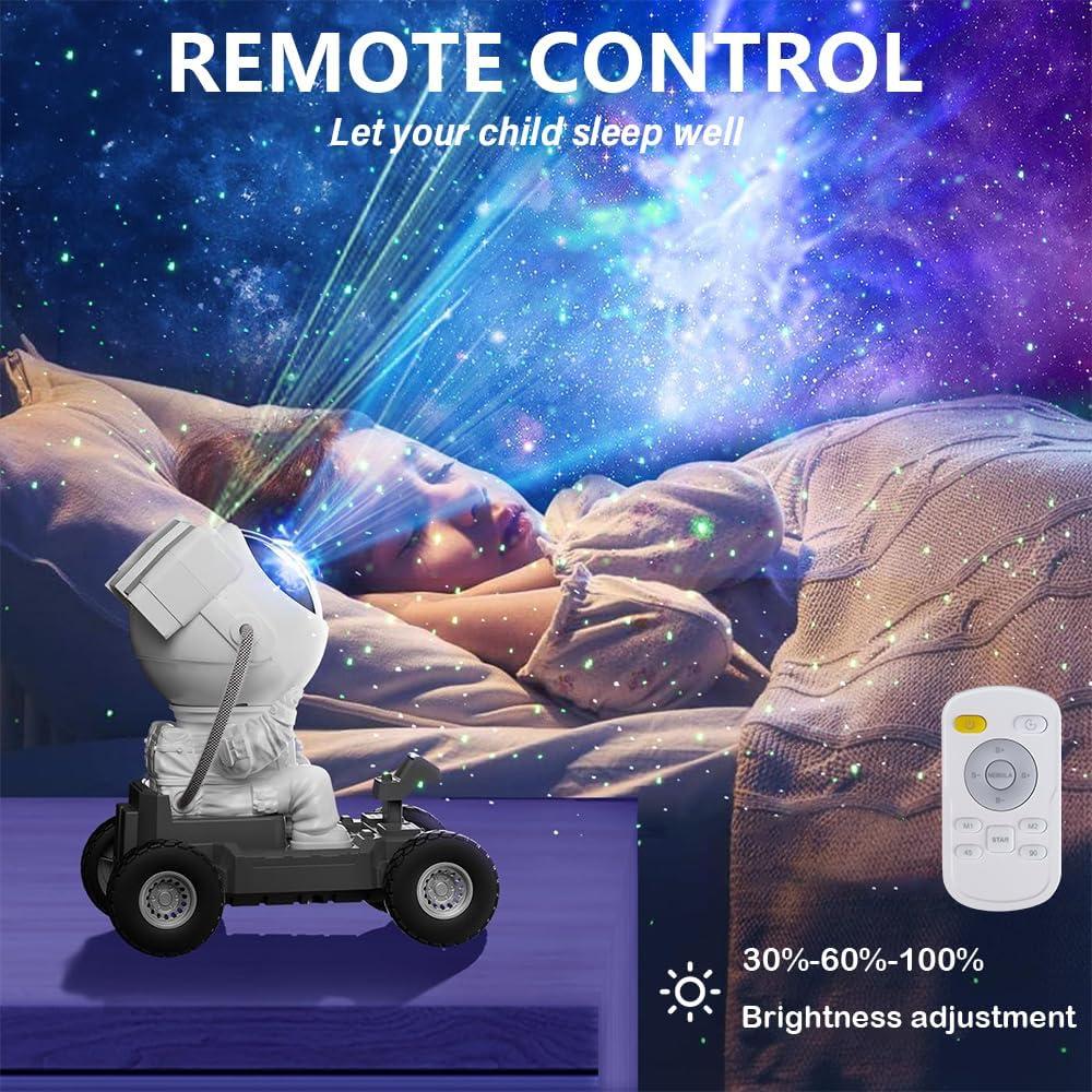 Proyector de Estrellas KANCOKIT Rover Lunar 360° con Control Remoto