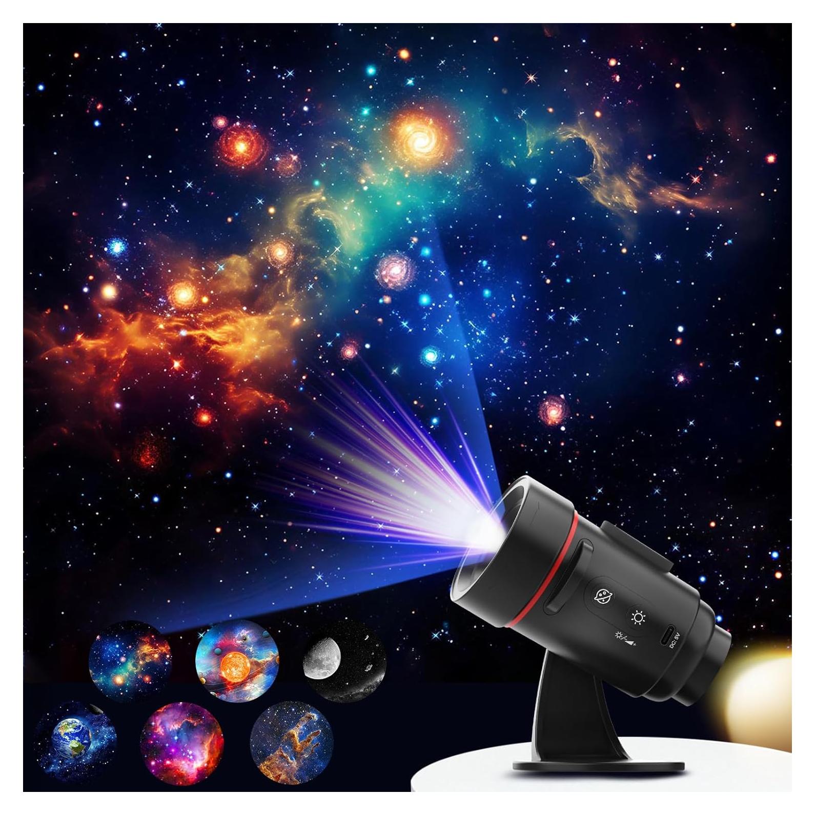 Mini Proyector Galáctico 2 en 1 VanSmaGo USB LED