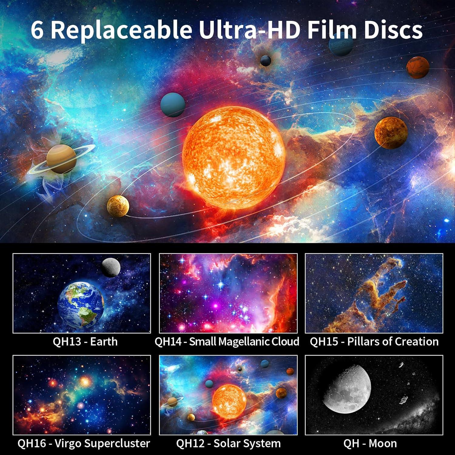 Mini Proyector Galáctico 2 en 1 VanSmaGo USB LED