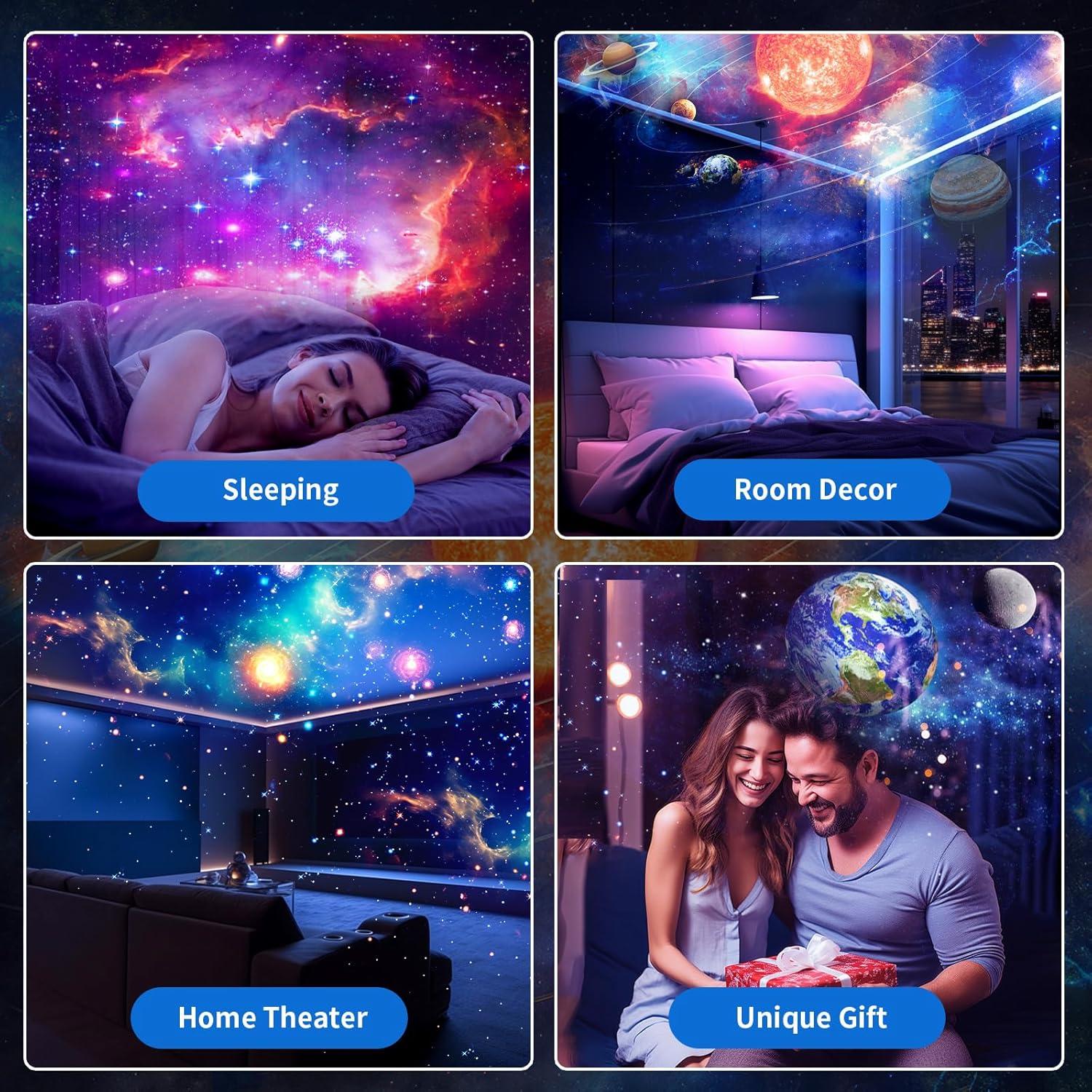 Mini Proyector Galáctico 2 en 1 VanSmaGo USB LED