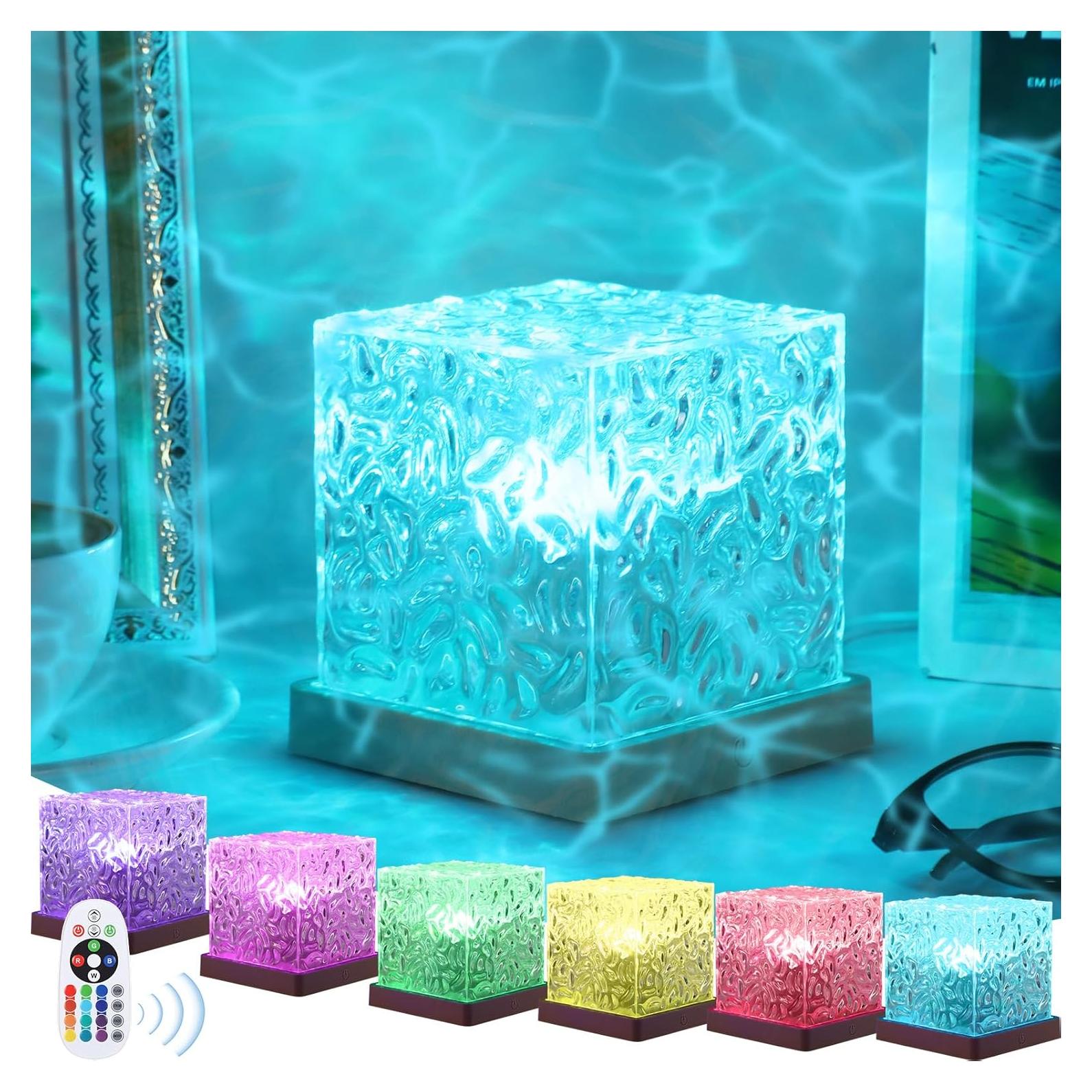 6 Lámparas Proyector de Olas del Océano Lumen 11.43 cm RGB