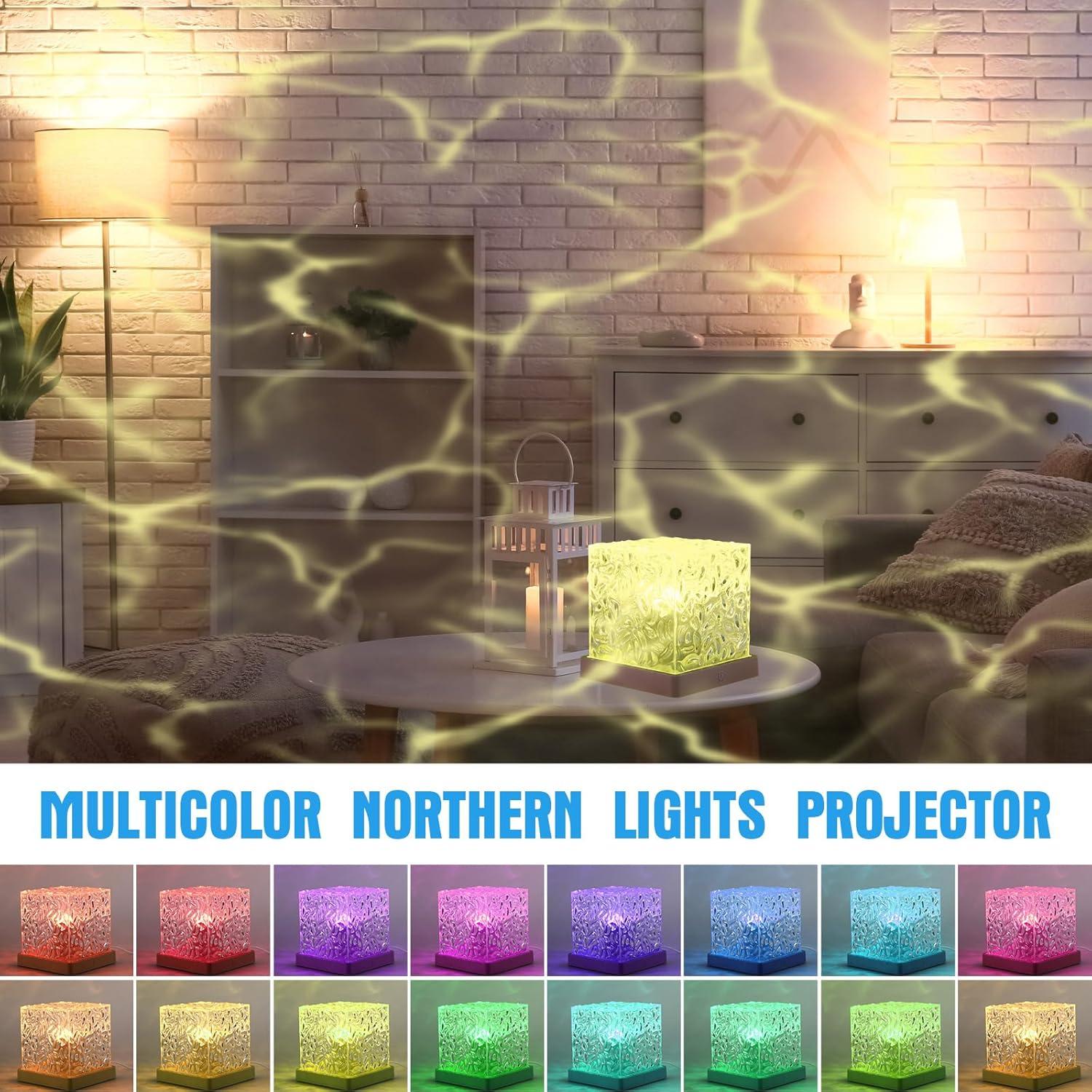 6 Lámparas Proyector de Olas del Océano Lumen 11.43 cm RGB