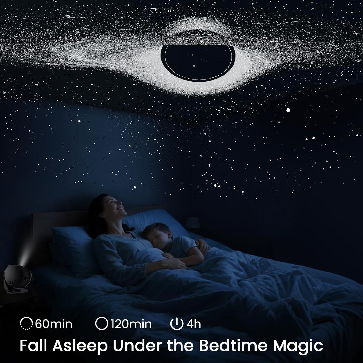 Proyector de Estrellas YUNRAY Galaxy Pro Luz Nocturna HD