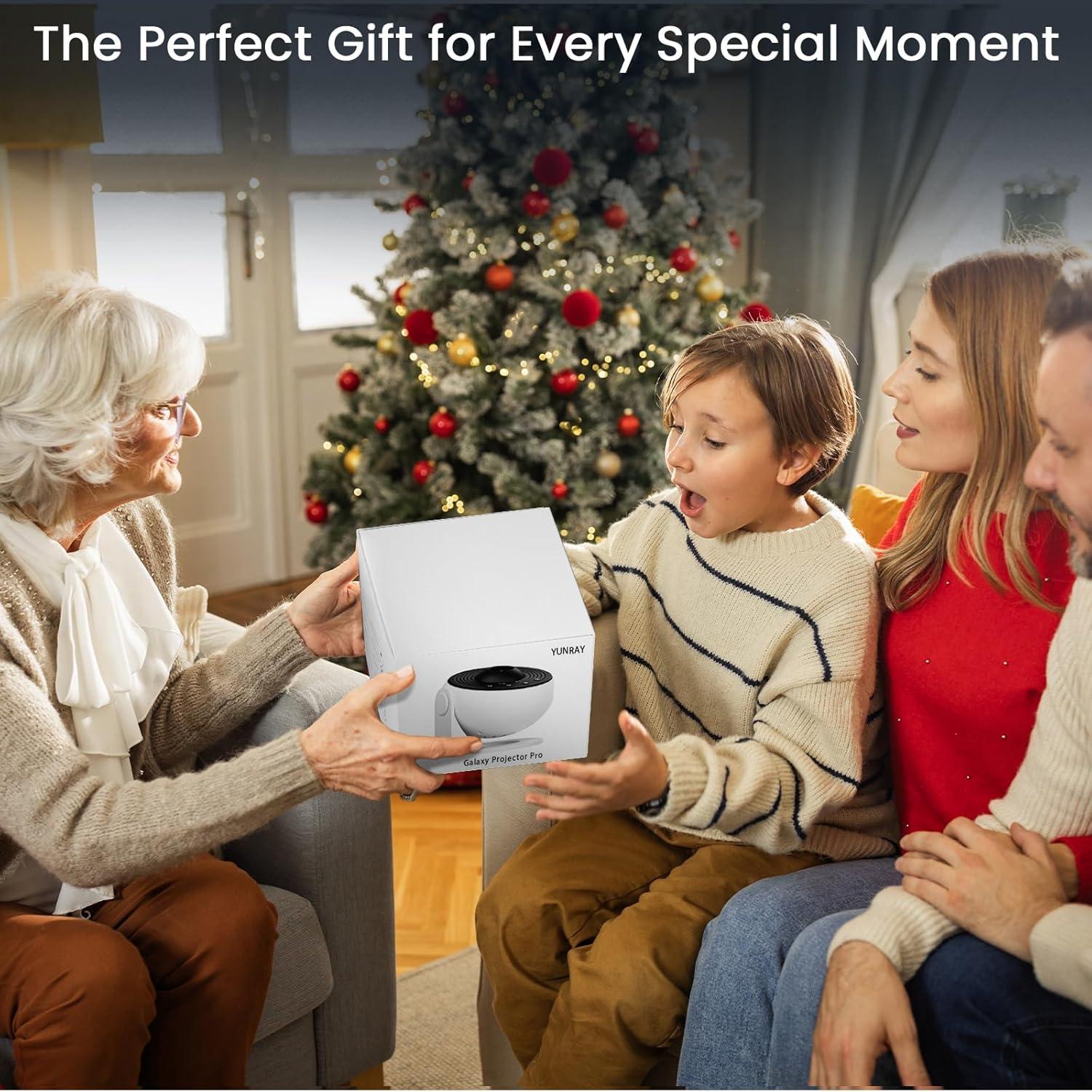 Proyector de Estrellas YUNRAY Galaxy Pro Luz Nocturna HD