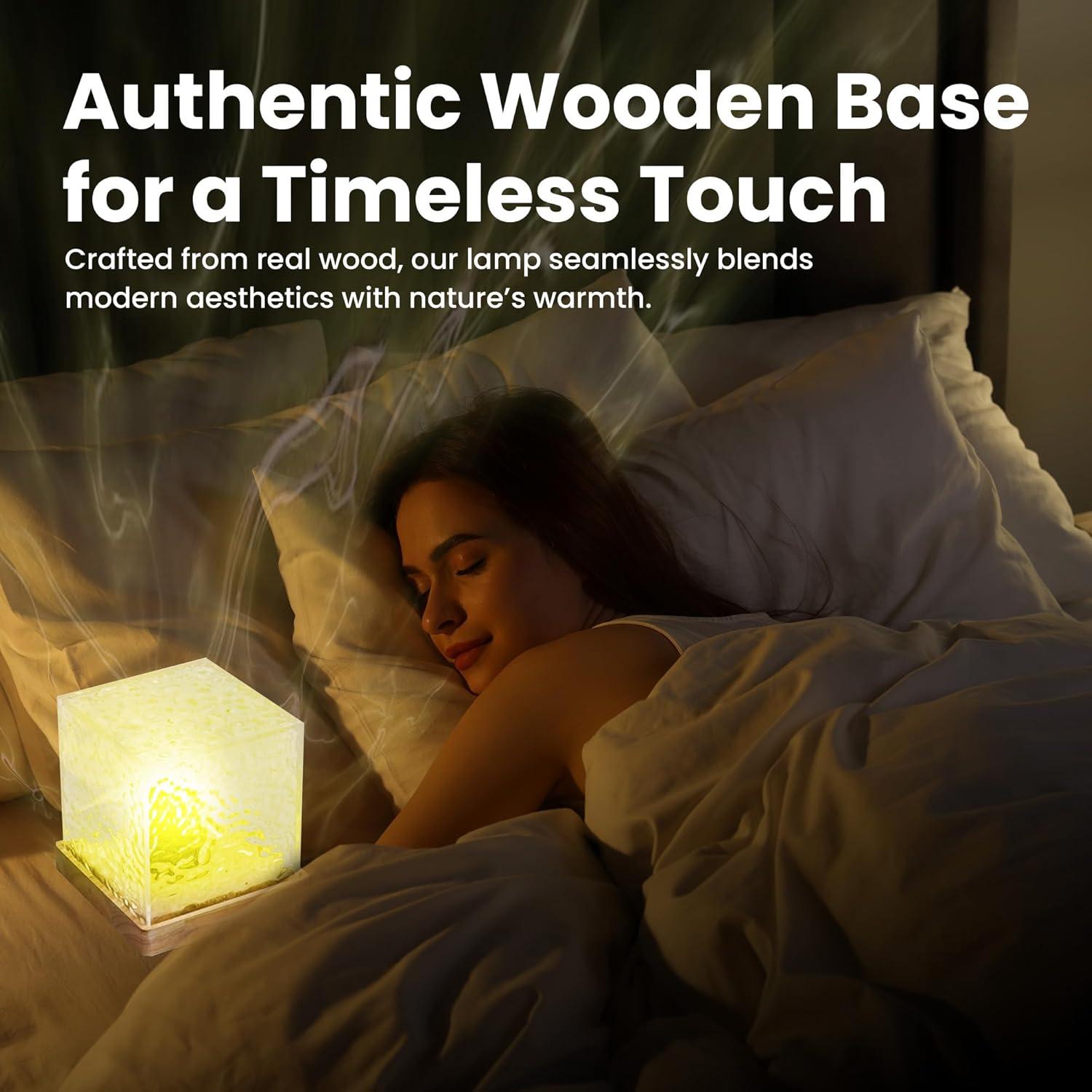 Lámpara LED Táctil de Cristal Zelno - 16 Colores RGB, 11.2cm