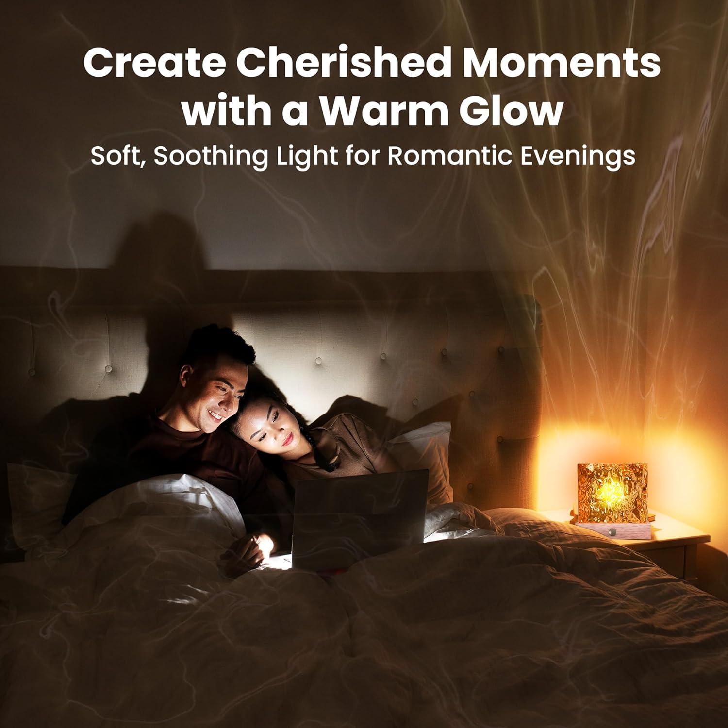 Lámpara LED Táctil de Cristal Zelno - 16 Colores RGB, 11.2cm