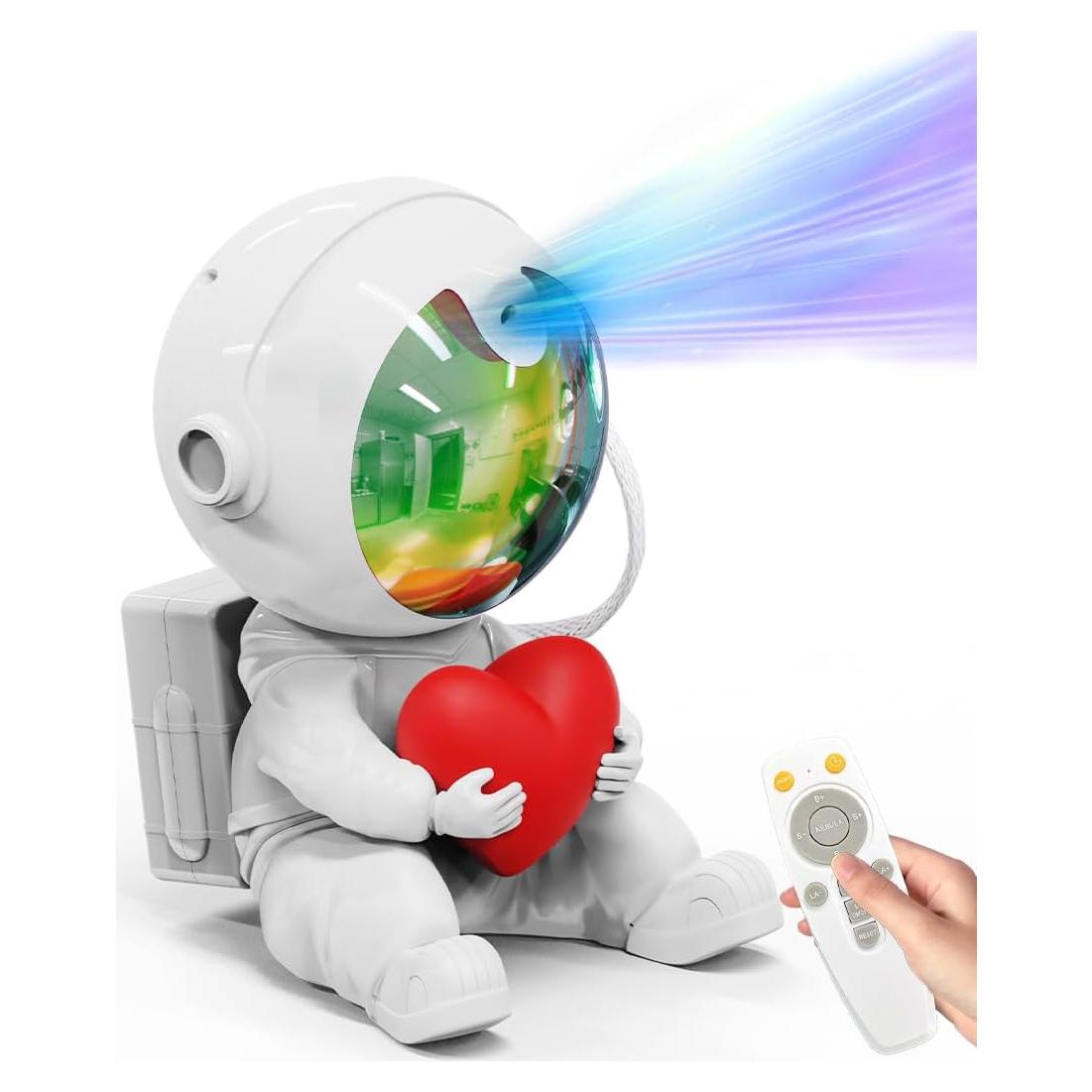 Proyector Galáctico Aurora Astronauta NIIWLAGIT 9.5x7.3cm