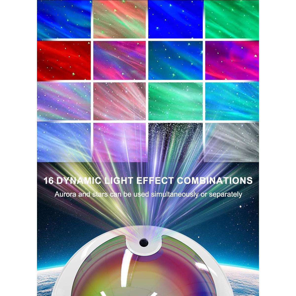 Proyector Galáctico Aurora Astronauta NIIWLAGIT 9.5x7.3cm