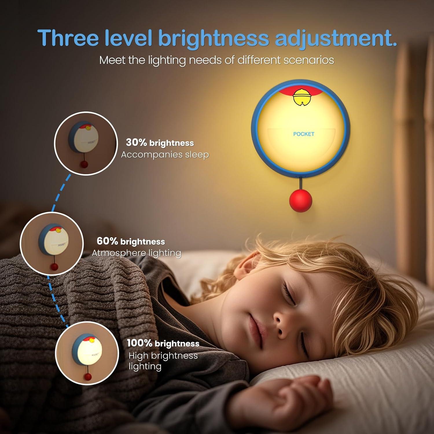 Luz Nocturna LED Dimmable Joyfeet para Niños 12cm